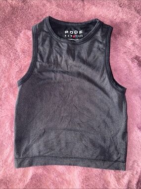 Poof New York Cropped Tank - S/M